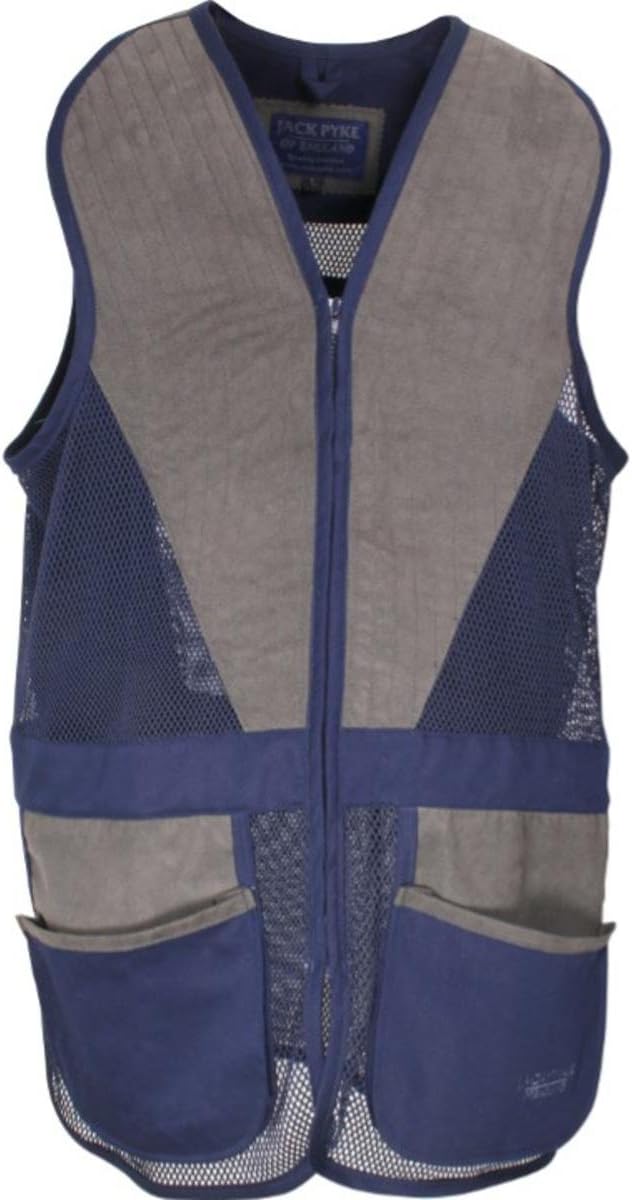 Jack Pyke of England Sporting Skeet Vest Navy Blue Large