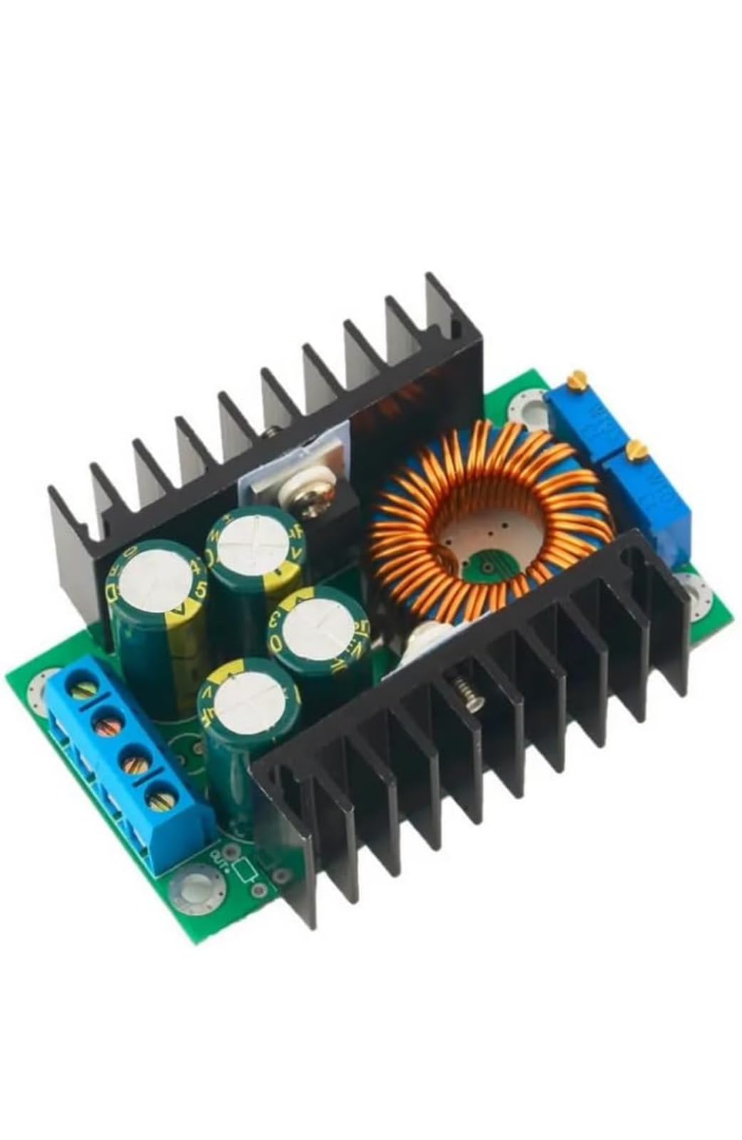 10A 300W High-Power Buck Converter Module 6-40V Input 1.2V-36V Output Adjustable Constant Voltage Current Power Charging Drive Short Circuit Protection Voltmeter | Pack Of 1-image-14