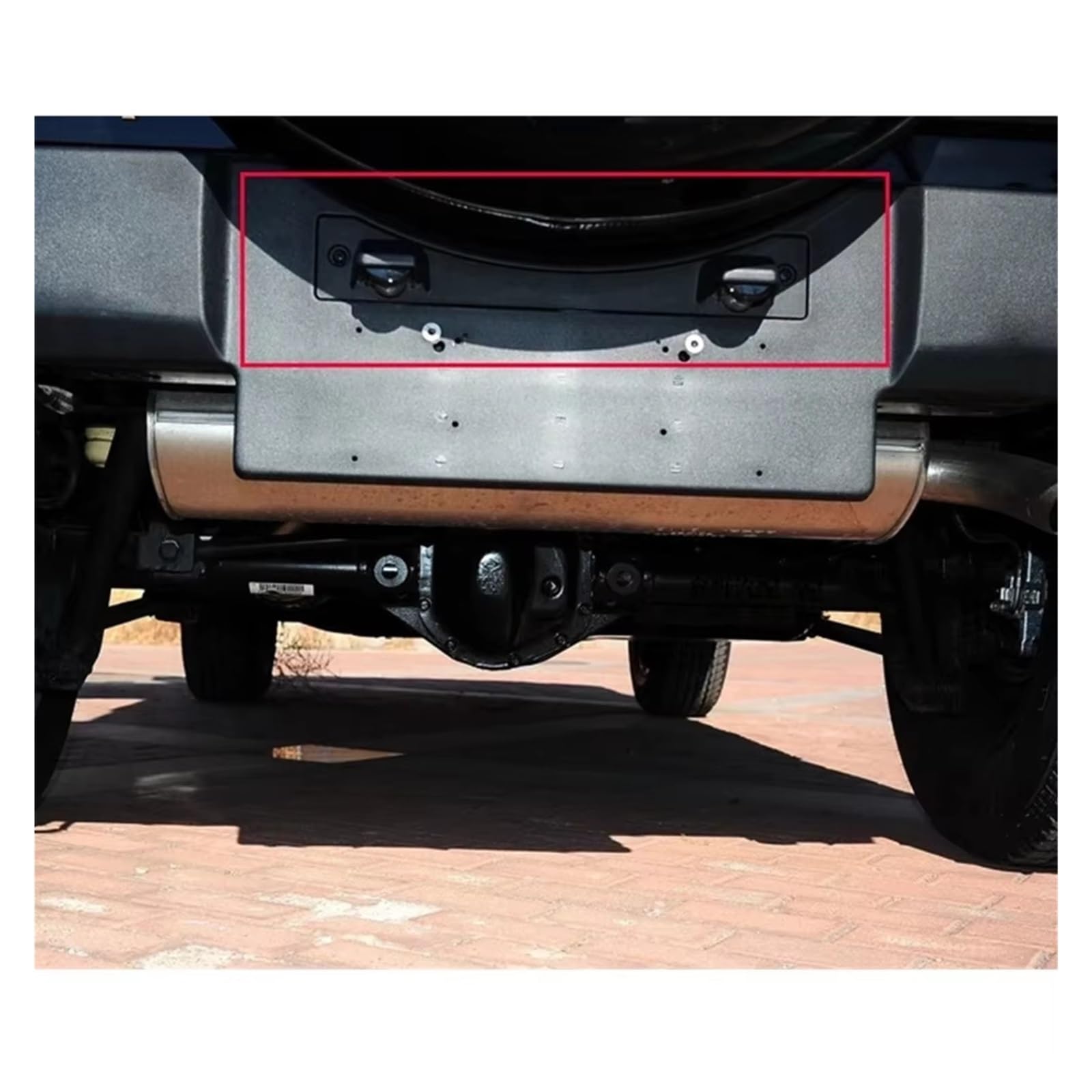 Para Wrangler Para JK 2007 2008 2009 2010 2011 2012 2013 2014 2015 2016 2017 2018 Lámpara Matrícula LED Coche Luces Matrícula Coche