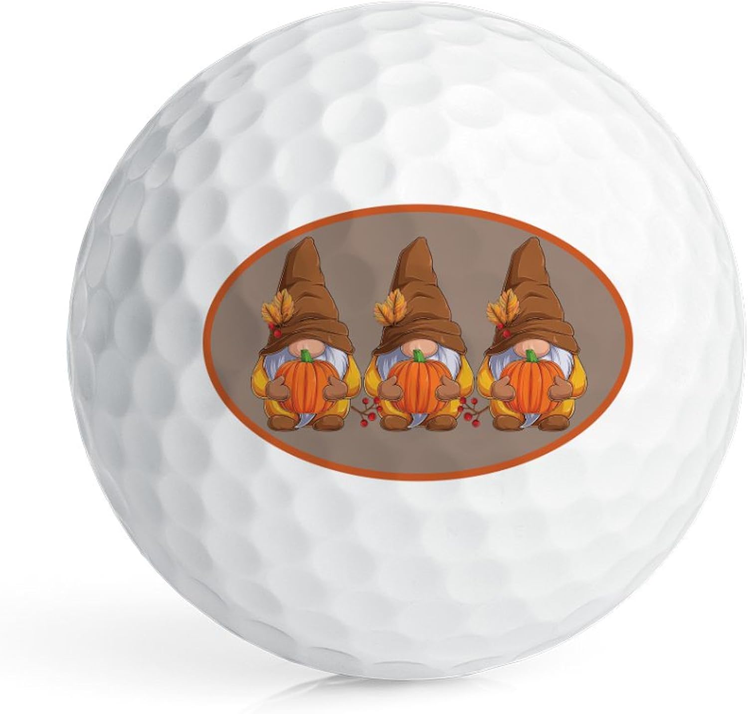 CafePress Autumn Gnomes Halloween Novelty Golf Balls (Pk of 12)