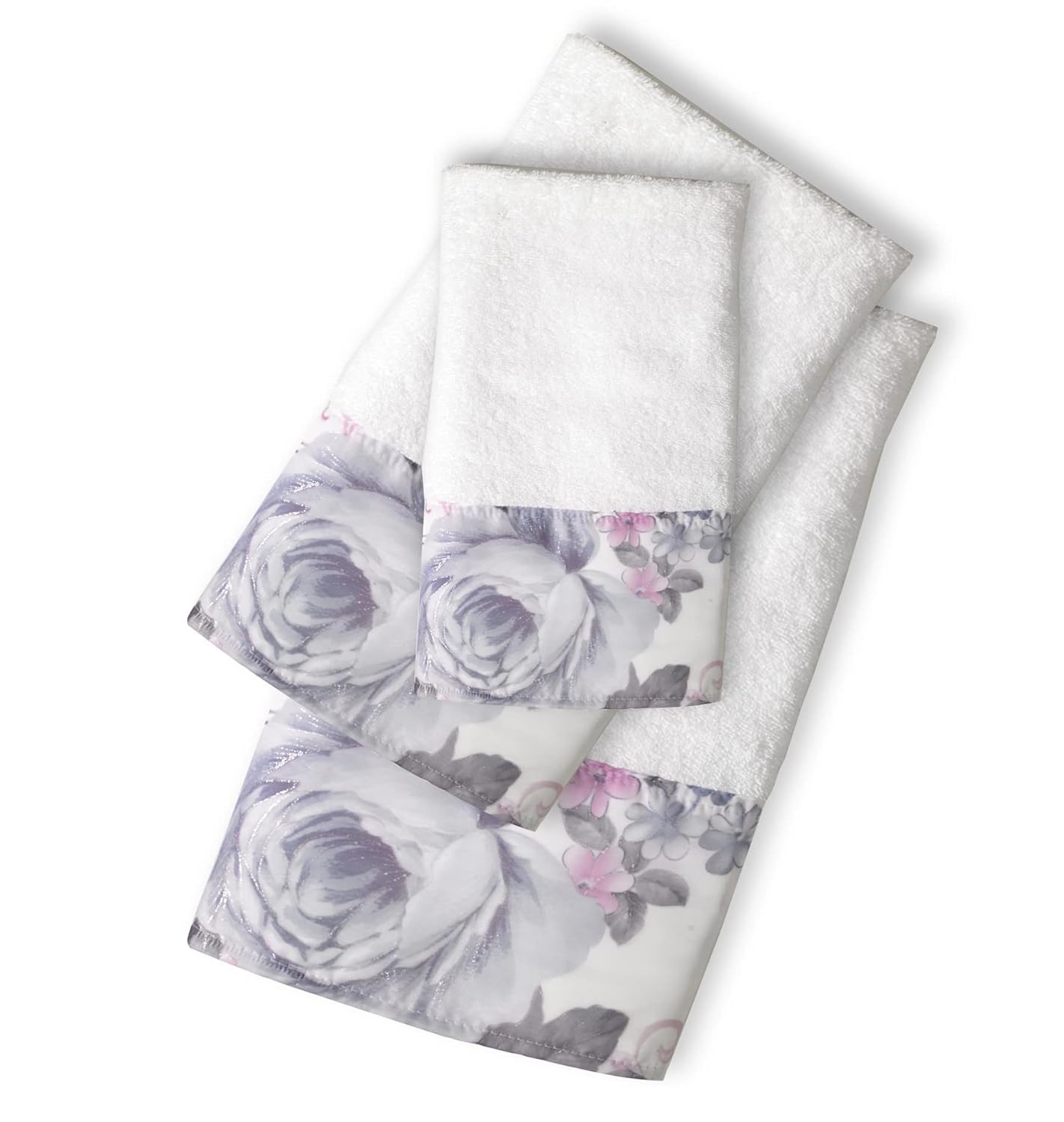Popular Bath Michelle Towel Set 3PC Lilac