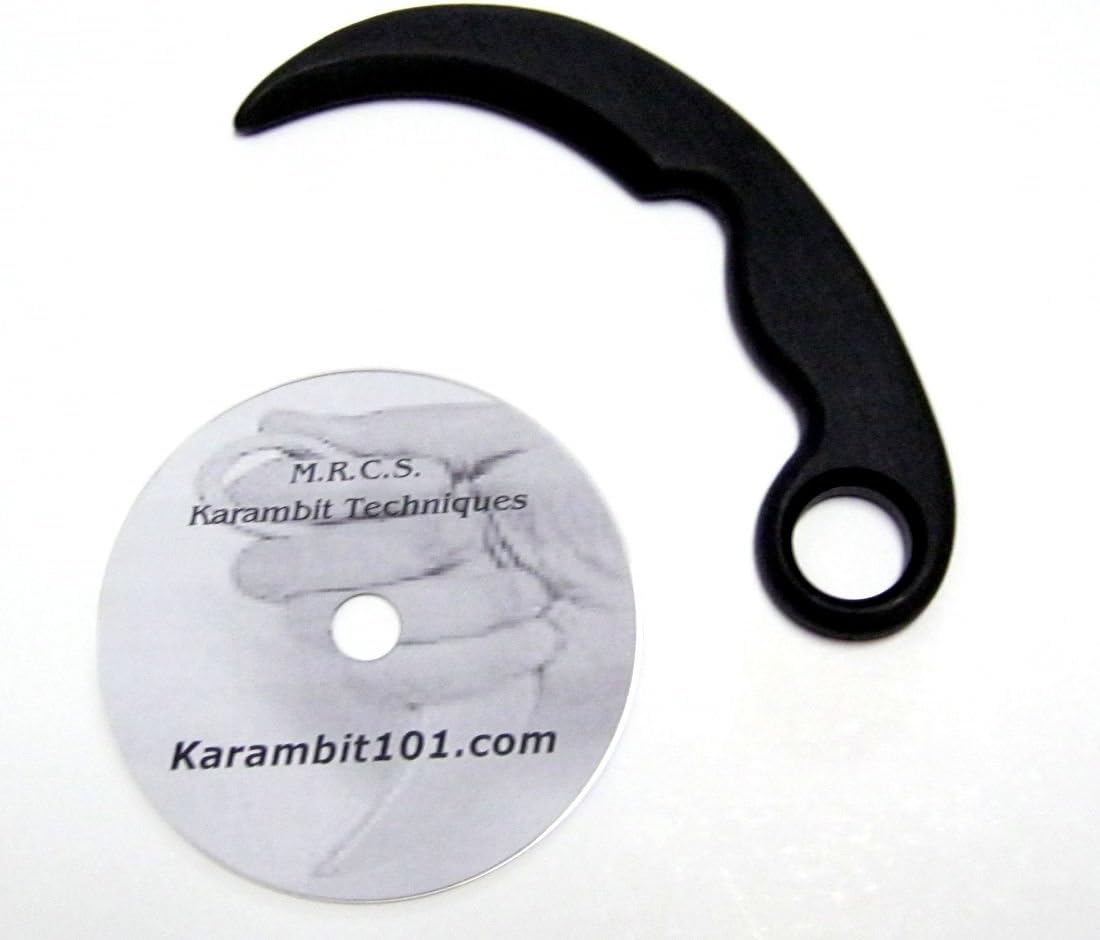Silat Karambit Tiger Claw Trainer Knives Kerambit Training DVD Video Indonesian Serak Polypropylene FMA Replica
