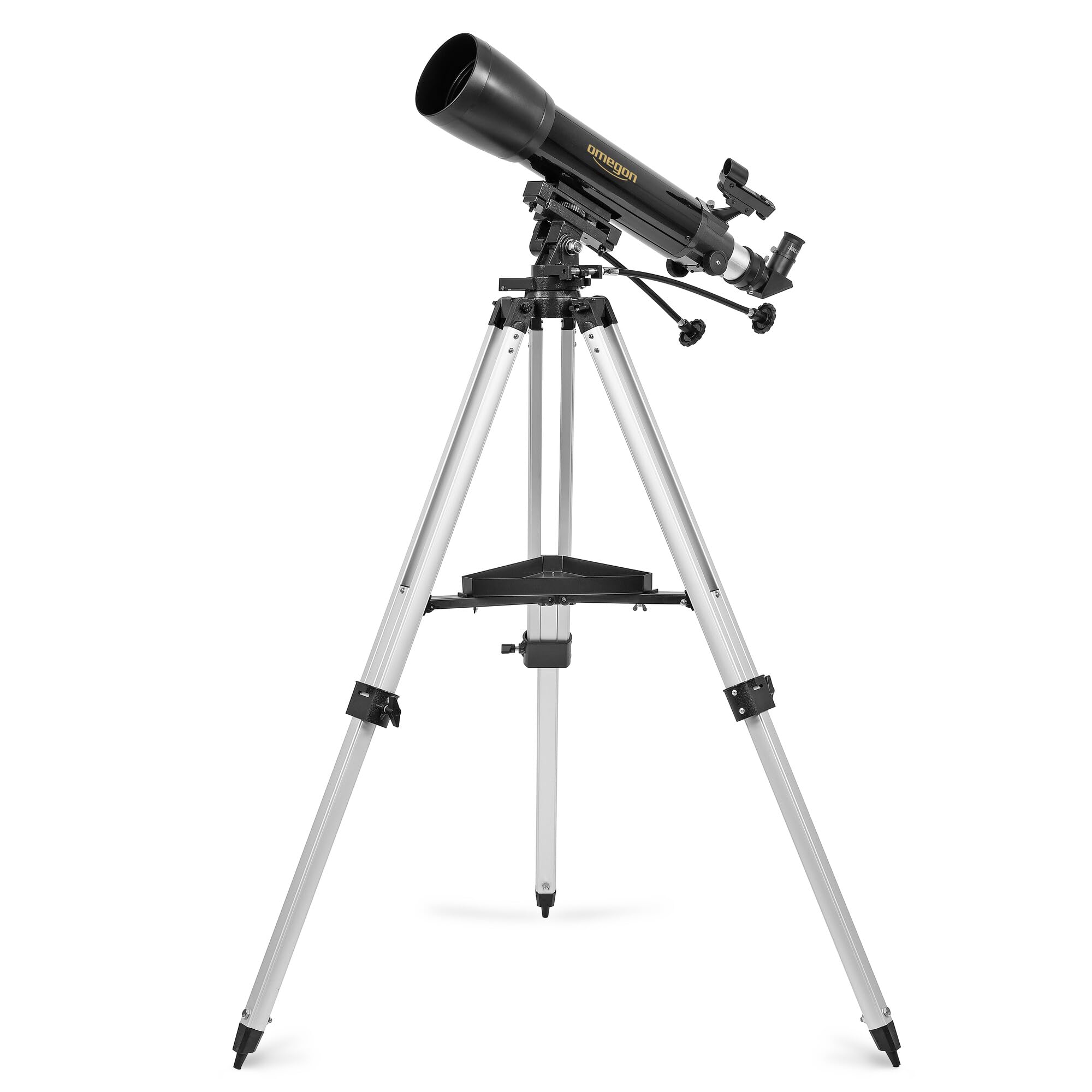 Telescopio Omegon AC 102/660 AZ-3 | Telescopio rifrattore a campo largo | Apertura 102 mm | Lunghezza focale 660 mm | Facile da usare | Perfetto per l'osservazione della luna e delle stelle