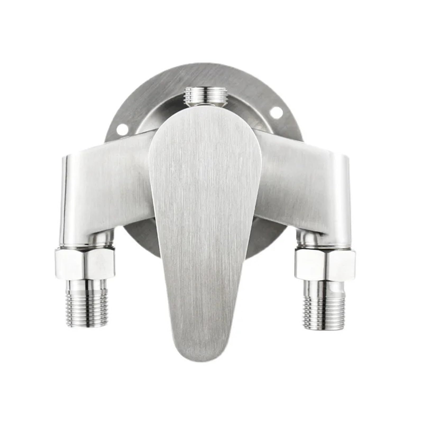 Grifo de bañera de acero inoxidable 304 cepillado de diseño moderno para pared
