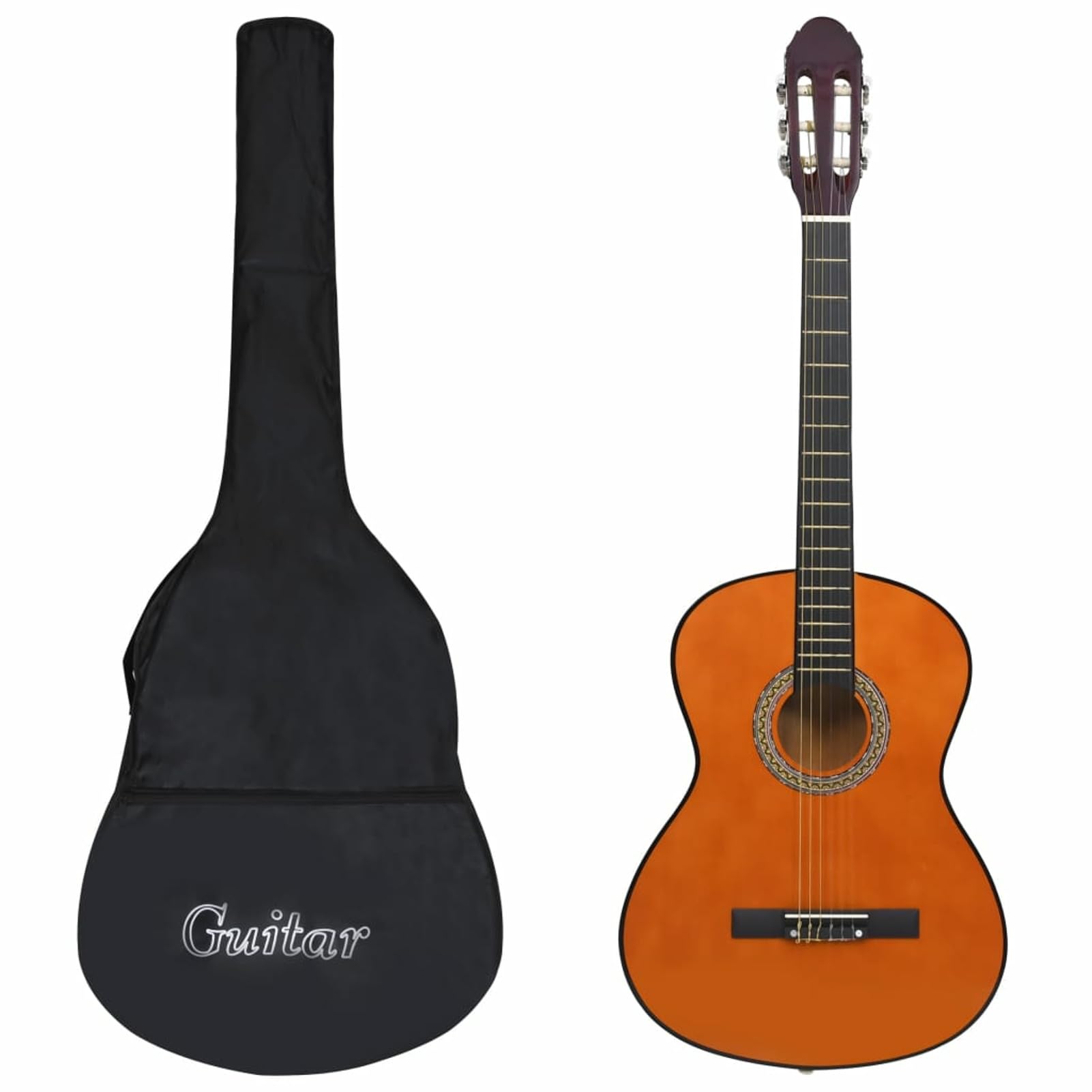 LAPOOH Set Chitarra Classica per Principianti 12 pz 4/4 39",Arte e Svago,Hobby e Arti Creative,Strumenti Musicali,Strumenti a Corda,Chitarre-70113