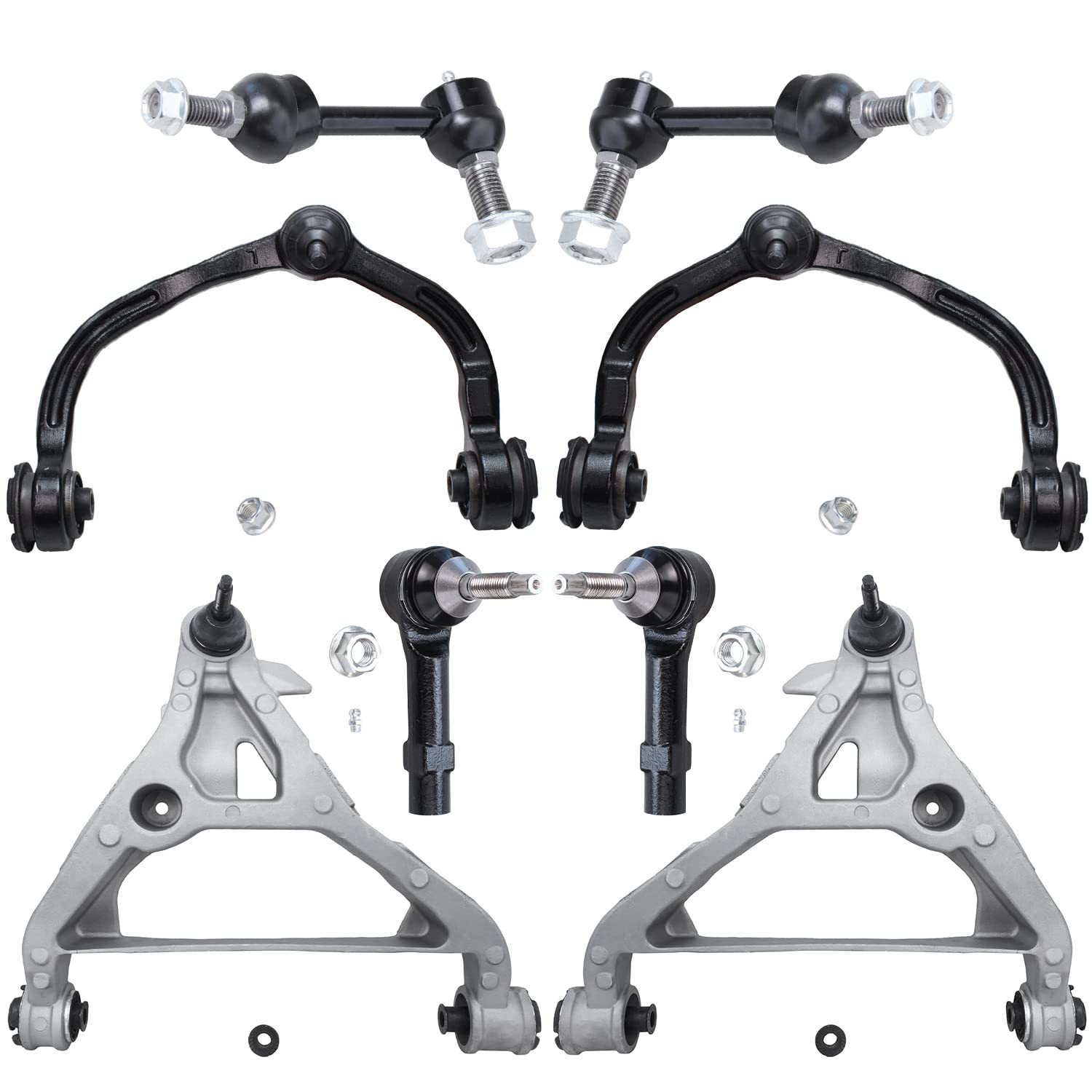 Detroit Axle - 8pc Front End Kit for 2005-2006 Ford Expedition