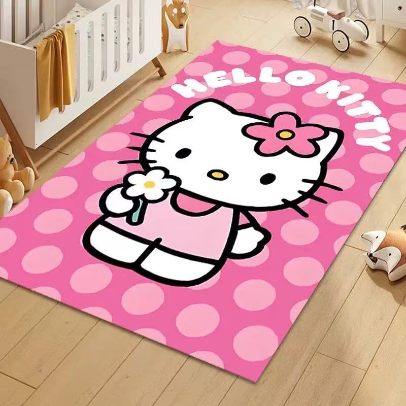 Tapete Kawaii Gato Anime 62x39 pulgadas miniatura 3