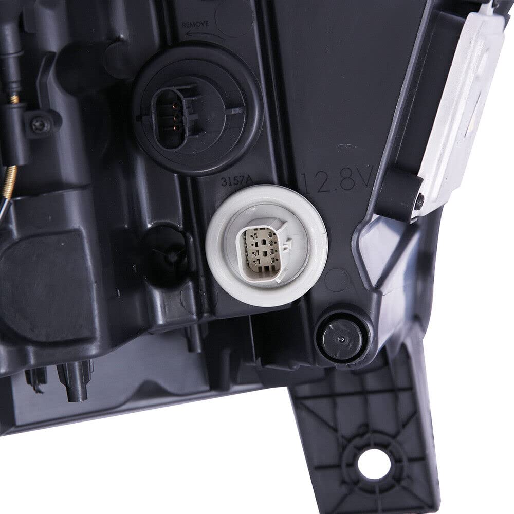 Amazon.com: Partzer Front Left Driver Side Black Bezel HID 