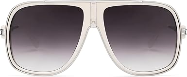 Retro Aviator Sunglasses for Women Men Oversized 70s 90s Square Womens Mens Sunnies AP3683