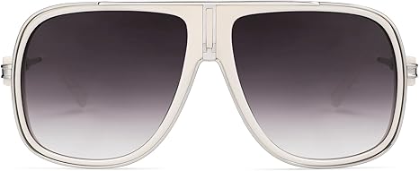 Retro Aviator Sunglasses for Women Men Oversized 70s 90s Square Womens Mens Sunnies AP3683