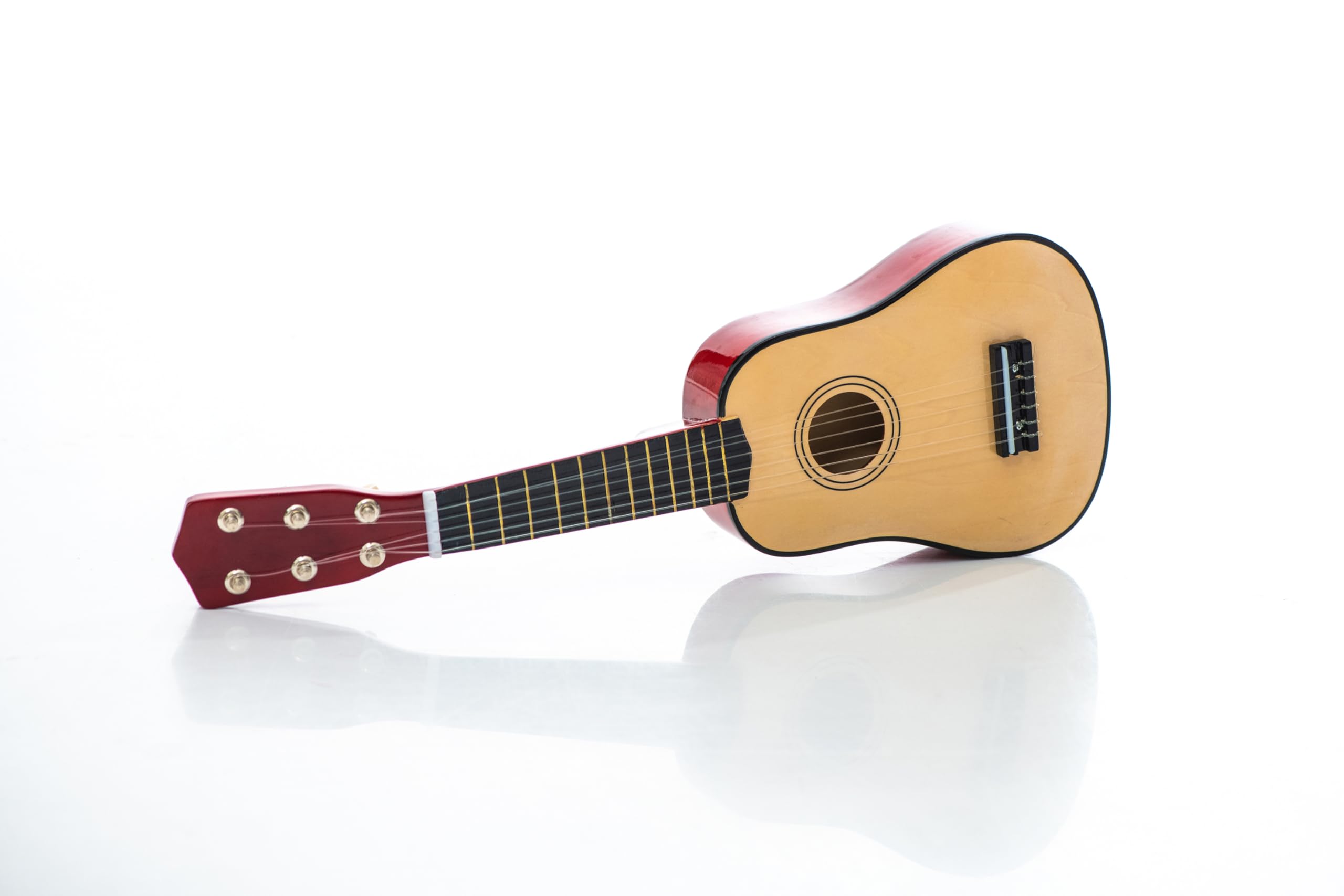 VEDES Großhandel GmbH - Ware Boogie Bee Holzgitarre mit 6 Saiten, 55 cm