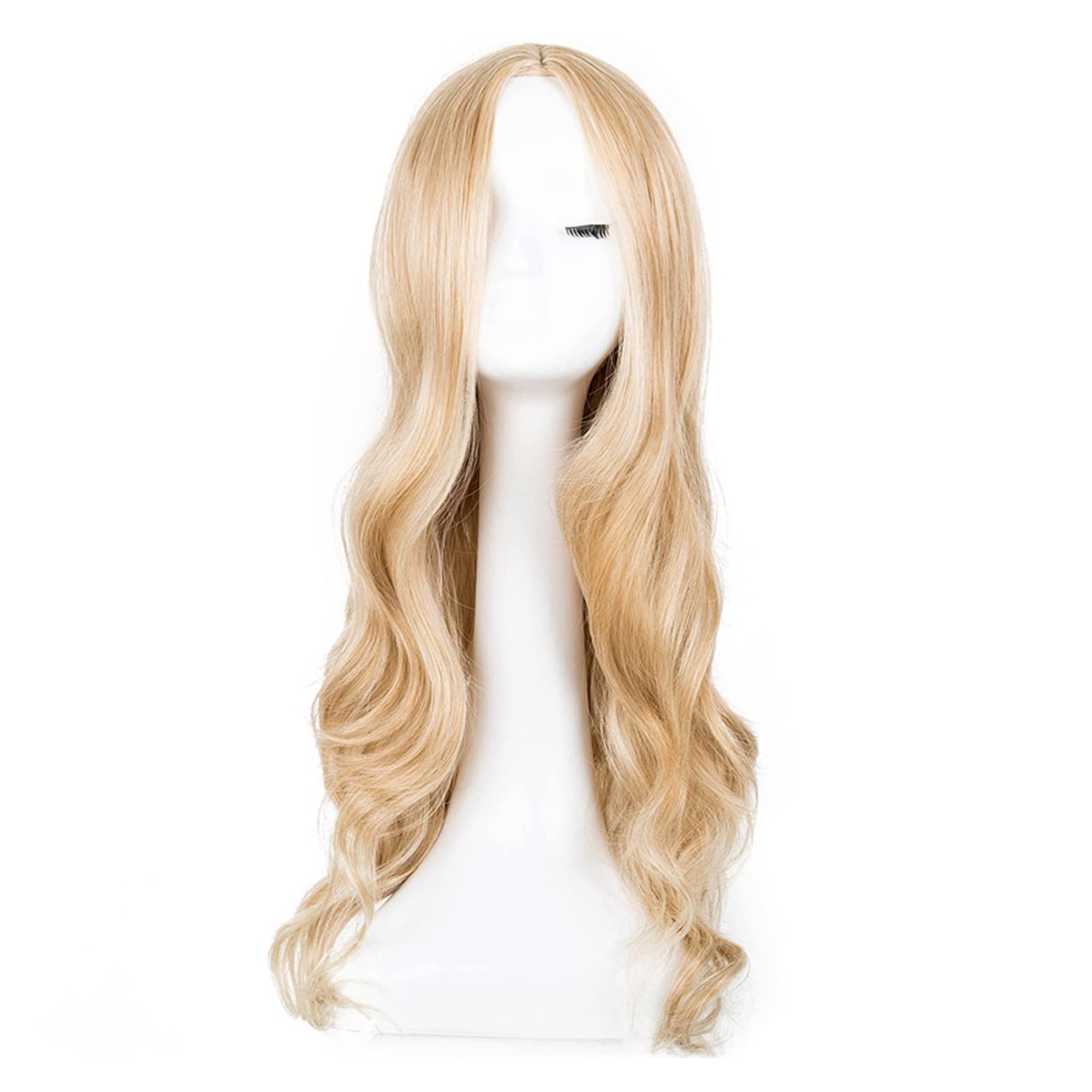 Perruque blonde pour costume de carnaval longue et légère pour rester confortable toute la nuit