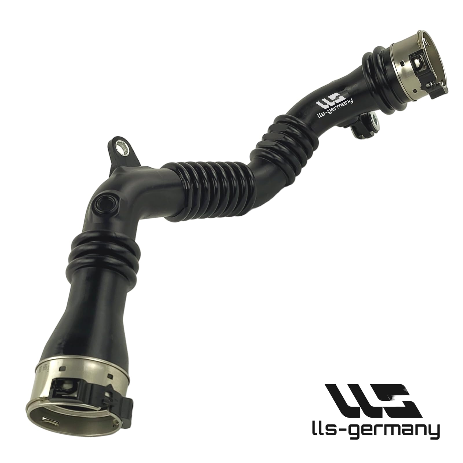 LLS-GERMANY Manguera turbo compatible con Ren ault Scenic III (JZ0/1), 1.6 dCi, 130 CV, 144602899R, 144603264R, conexión original HENN