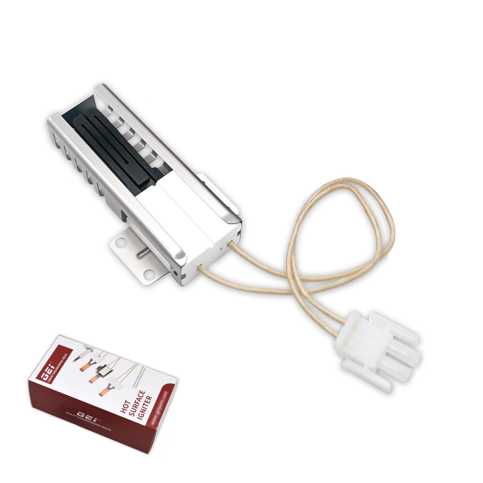 WB13K21 Oven Igniter for Gas Stove, Replacement Parts for Range, Replace 5303935066, WB13K0021, WB13T10045, WB13K10026, IG9998, 501A, PS231280, AP2020569 Ignitors