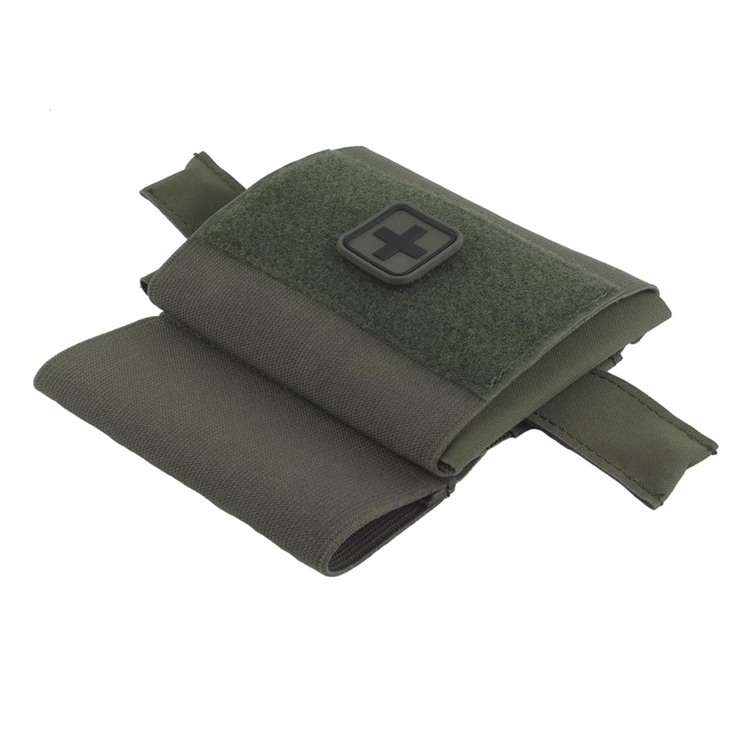 Micro Trauma Kit Pouch IFAK Storage Pocket with Tourniquet Holder Hammock for Tactical MOLLE Belt EDC Medical First Aid Bag