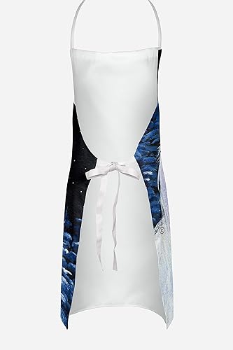 Miniatura 4 de Caroline's Treasures SS8460APRON - Delantal de noche estrellada de Malta para cocinar, hornear, manualidades, jardinería para adultos, mujeres y