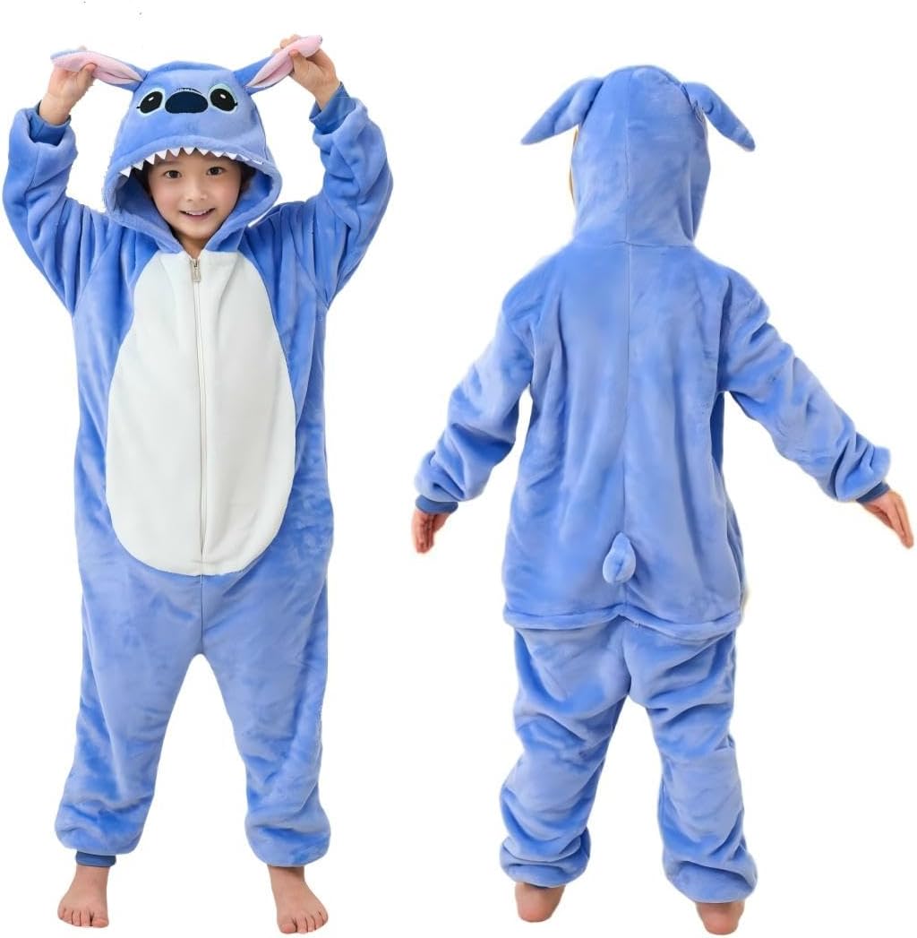 Kids Onesie Pajamas,Animal Cosplay Costumes Sleepwear Halloween Costumes for Girl