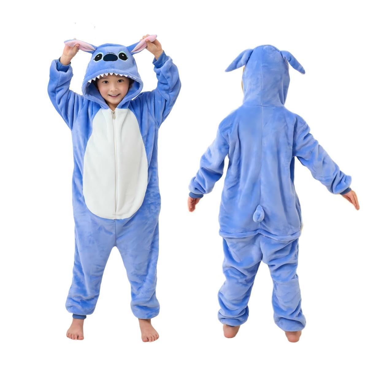 Kids Onesie Pajamas,Animal Cosplay Costumes Sleepwear Halloween Costumes for Girl