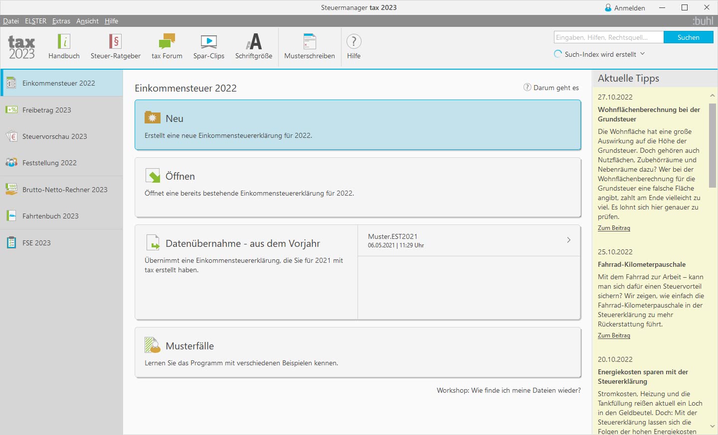 Tax 2023 (für Steuerjahr 2022) | PC | Digitaler Download