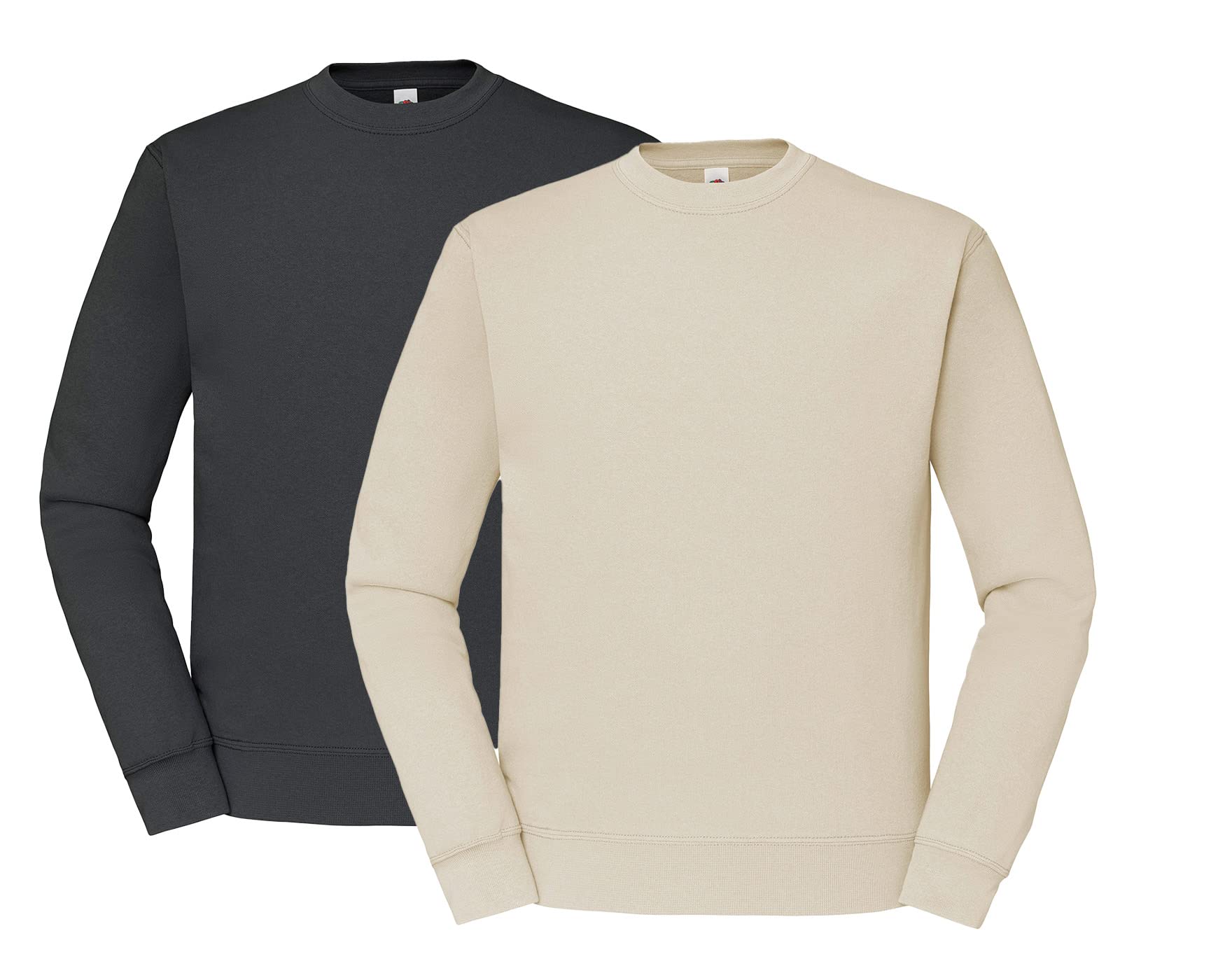 Fruit of the Loom Men’s Set-in Sweatshirt, M