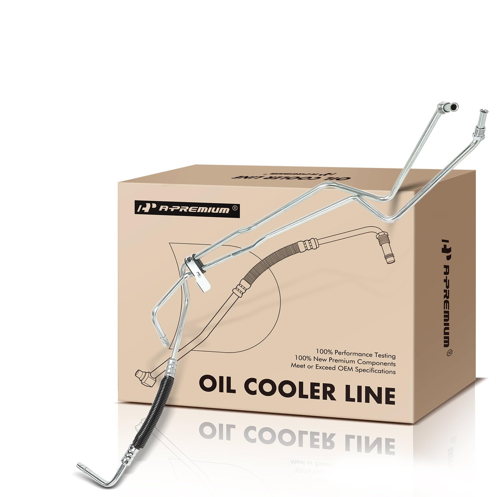 Amazon.com: A-Premium Transmission Oil Cooler Line Hose Assembly