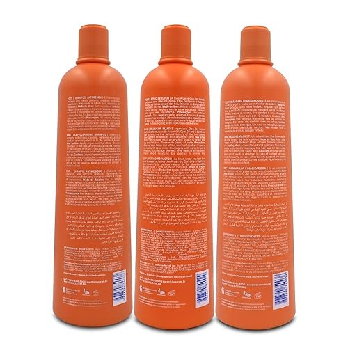 Miniatura 2 de Richée Professional Kit de argán E Ojon  Fórmula rica recta perfecta hidratación extrema  3x 85fl oz  84 onzas líquidas