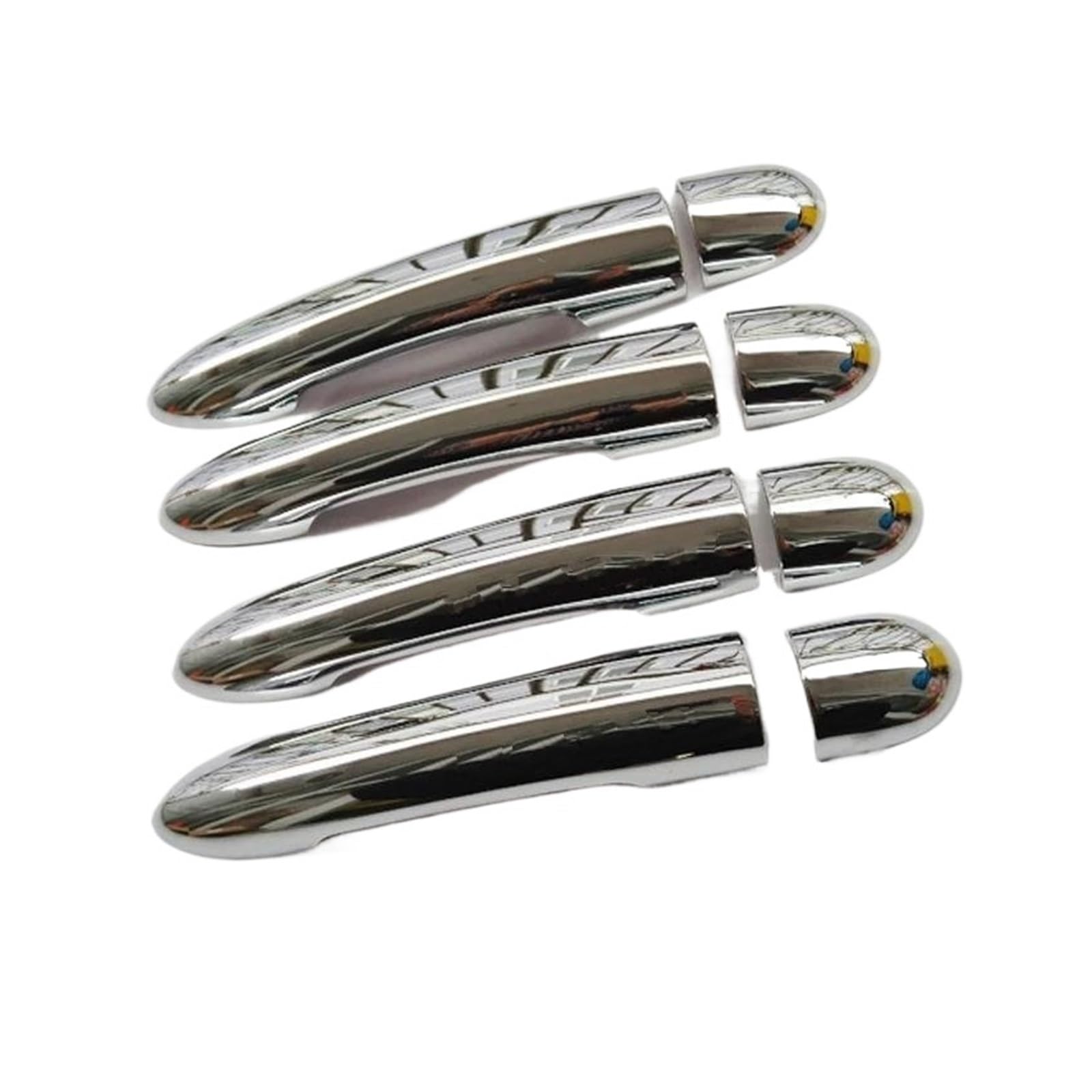 Mtvtfecewg Kn 8Pcs Car Exterior Door Handle Catch Cover Trim Cap For Renault For Laguna 3 Iii 2009 2011 2012 (Kn)
