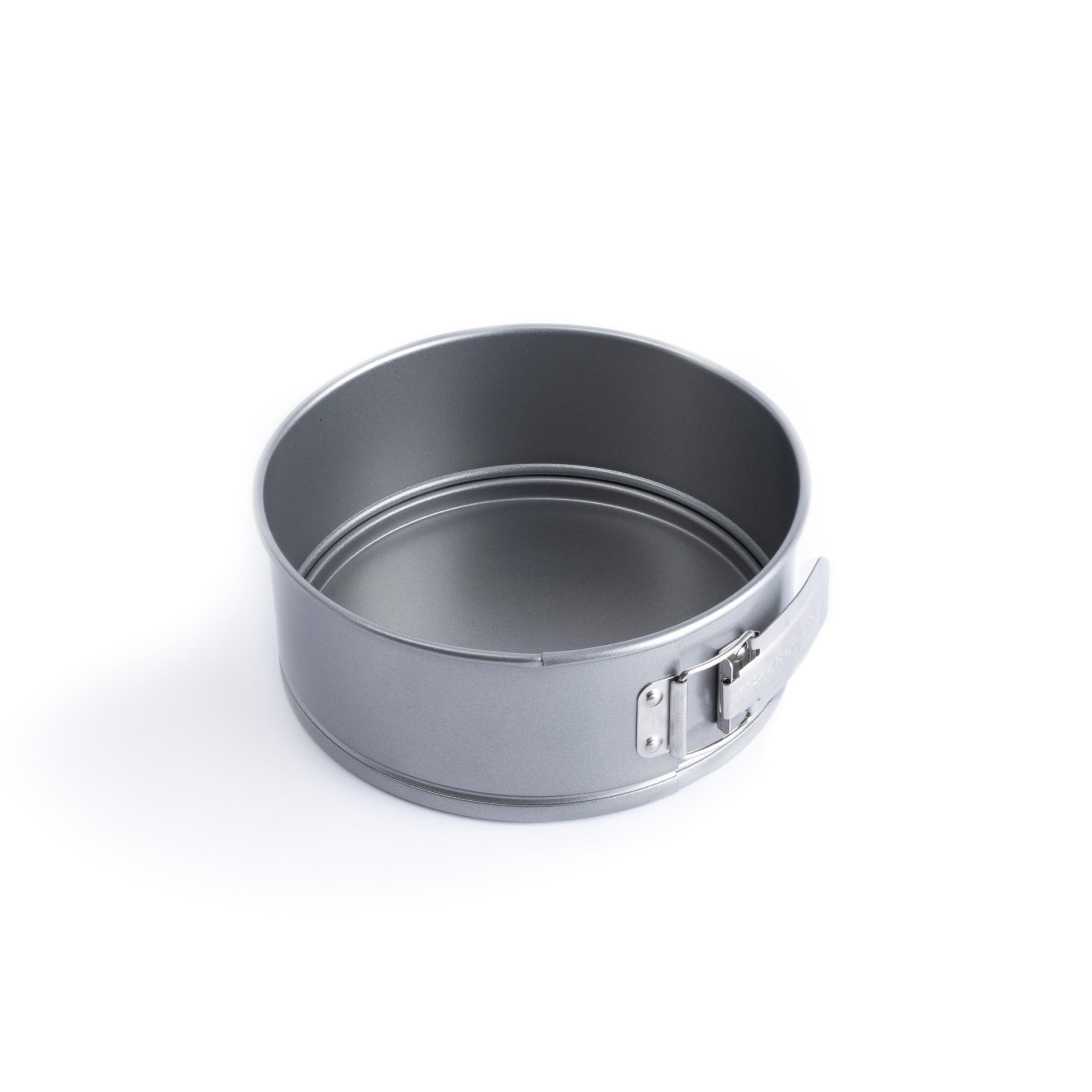KitchenAid Bakeware Acero Aluminizado Sin PFAS Antiadherente 20 cm Molde Desmontable, Apto para Horno y Lavavajillas, Gris