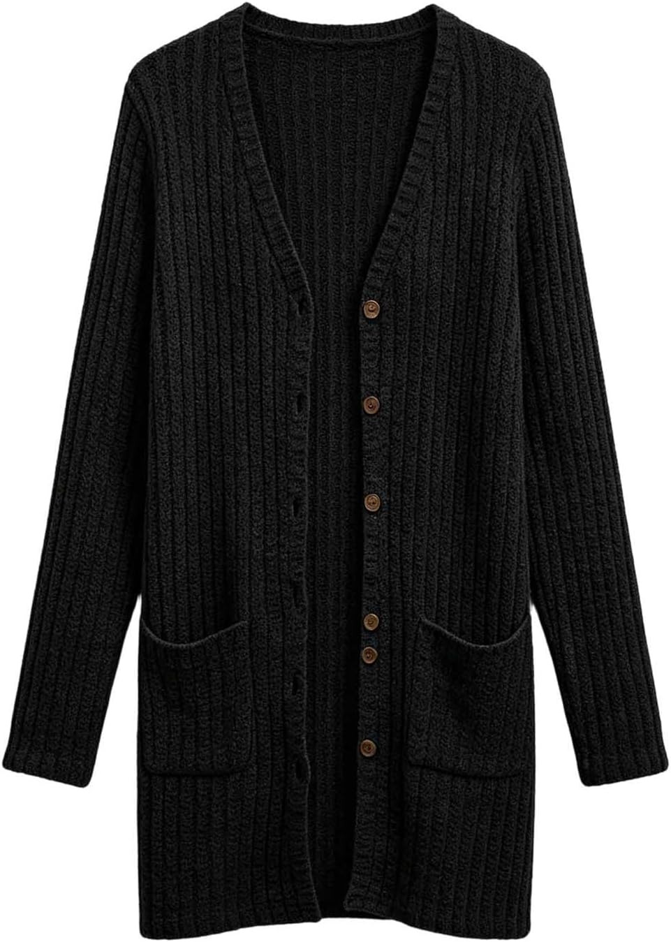 Girls V Neck Button Cardigan School Uniform with Pockets