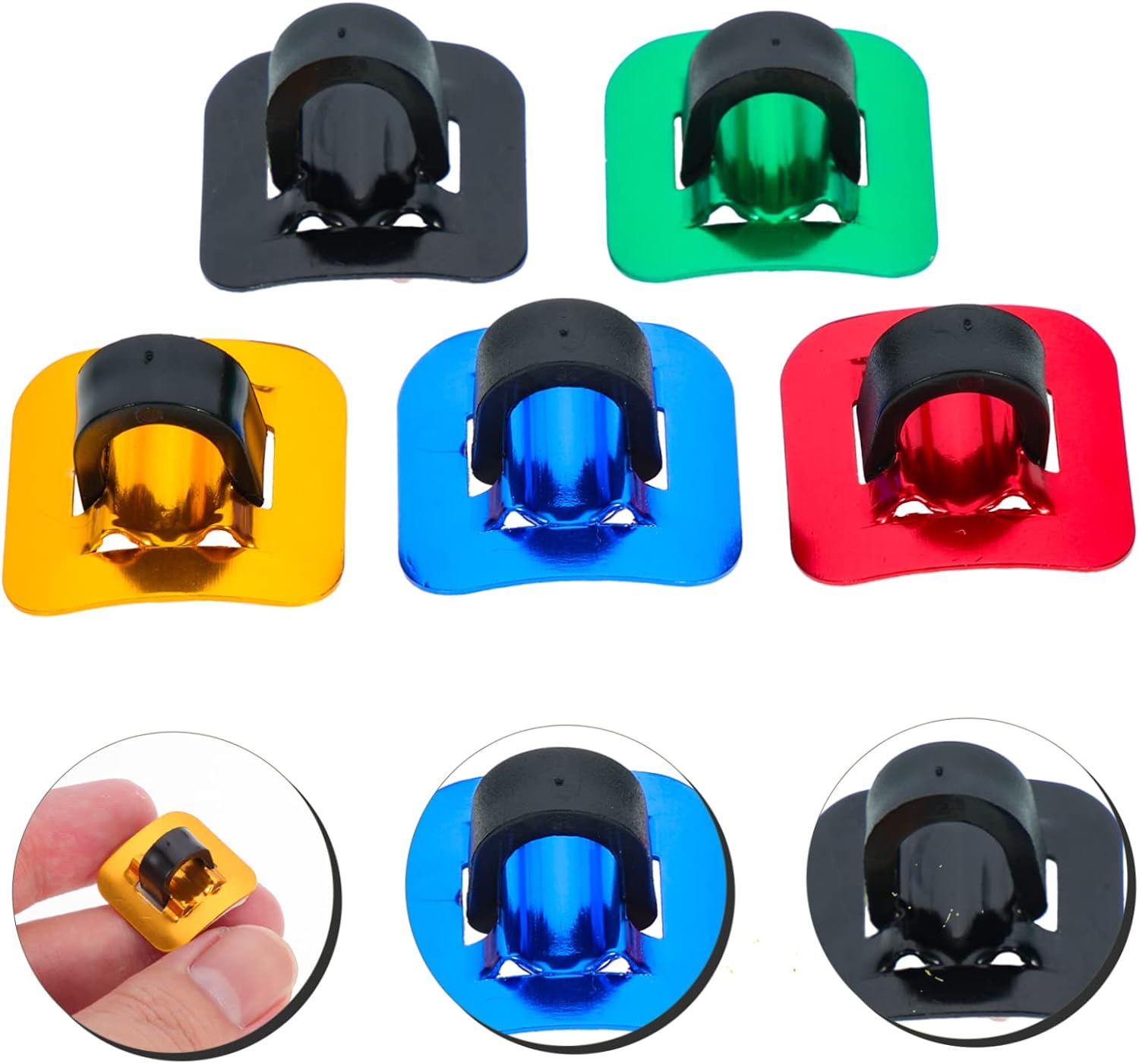 BESPORTBLE 12 Pcs Fixed c-Shaped Buckle Plastic Stand Wire Cable Clamps Wire Holders Cord Organizer Bike Cable