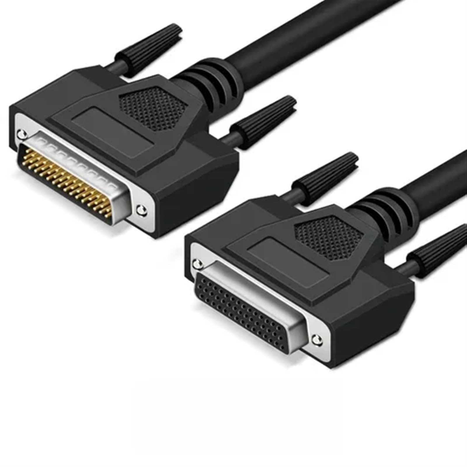 Linea di collegamento DB44, linea di estensione maschio-femmina 3 file Linea dati a 44 pin Linea di segnale del programmatore Rame puro(2m,Male to female)