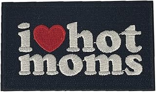 I Love Hot Moms Patch, Morale Patch, Meme Patch, Morale Patch, Military Patch, Hook and Loop, Tactical Backpack, Murph, Veteran Owned