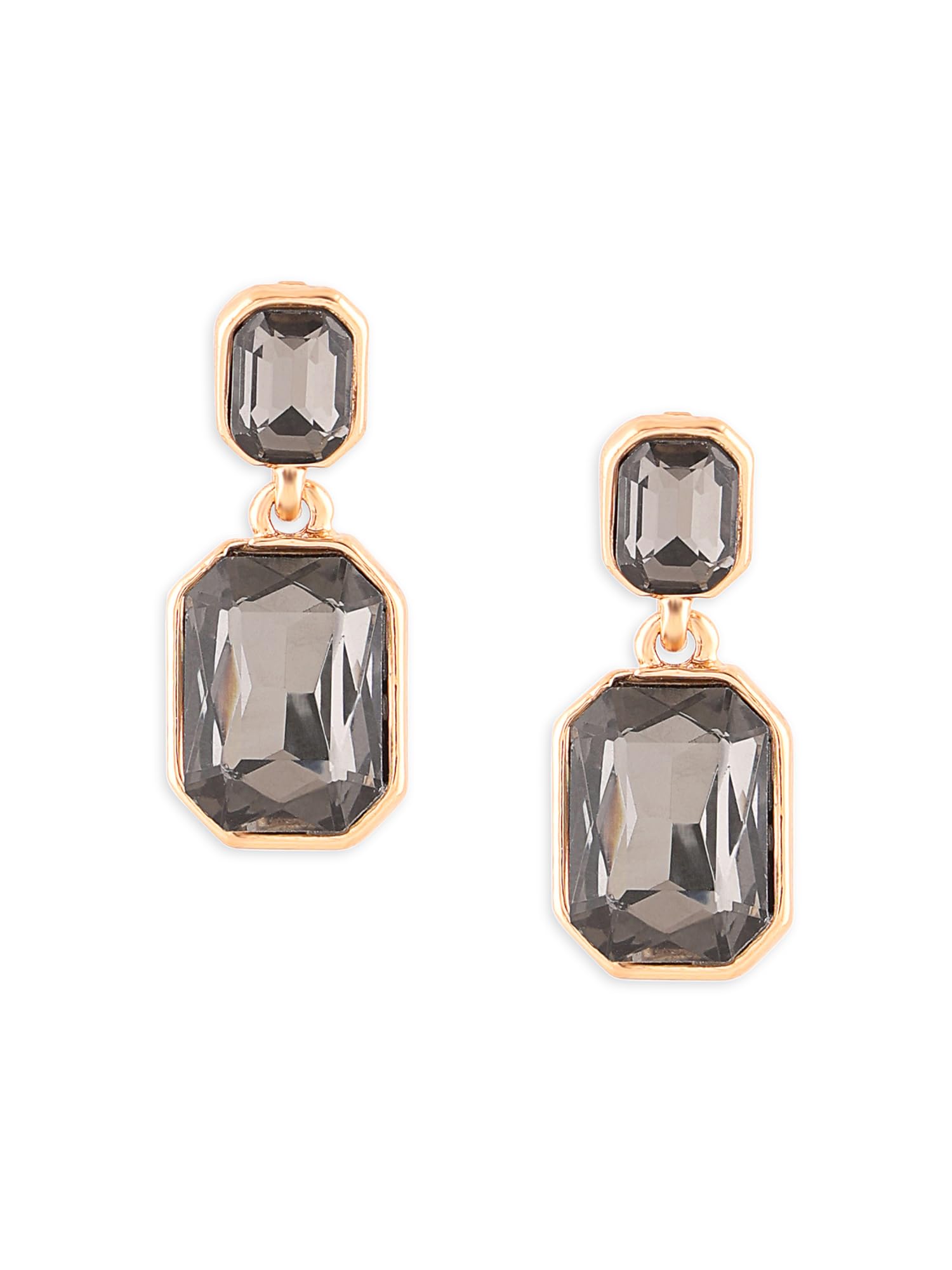 Zaveri Pearls Grey Colour Crystal Shine Stones Studded Contemporary Stud earring For Women-ZPFK16216 (B0CFRBBJZ6) Amazon Price History, Amazon Price Tracker