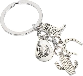 NOLITOY Backpack Cowboy Key Chain Cowboy Ornament Metal Keychain Cowboy Decor Funny Keychains Western Themed Keychains Horse Keychain Delicate Keychain Bag Hanging Decoration Bag Decors