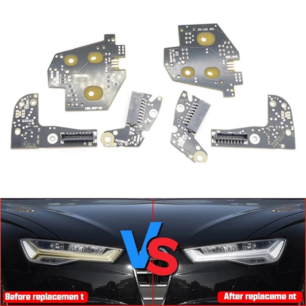 Módulo de Control DRL para Faros Delanteros de Coche A6L C7 PA 2016 2017 2018. Módulo balasto con Placa de Chip de luz DRL.