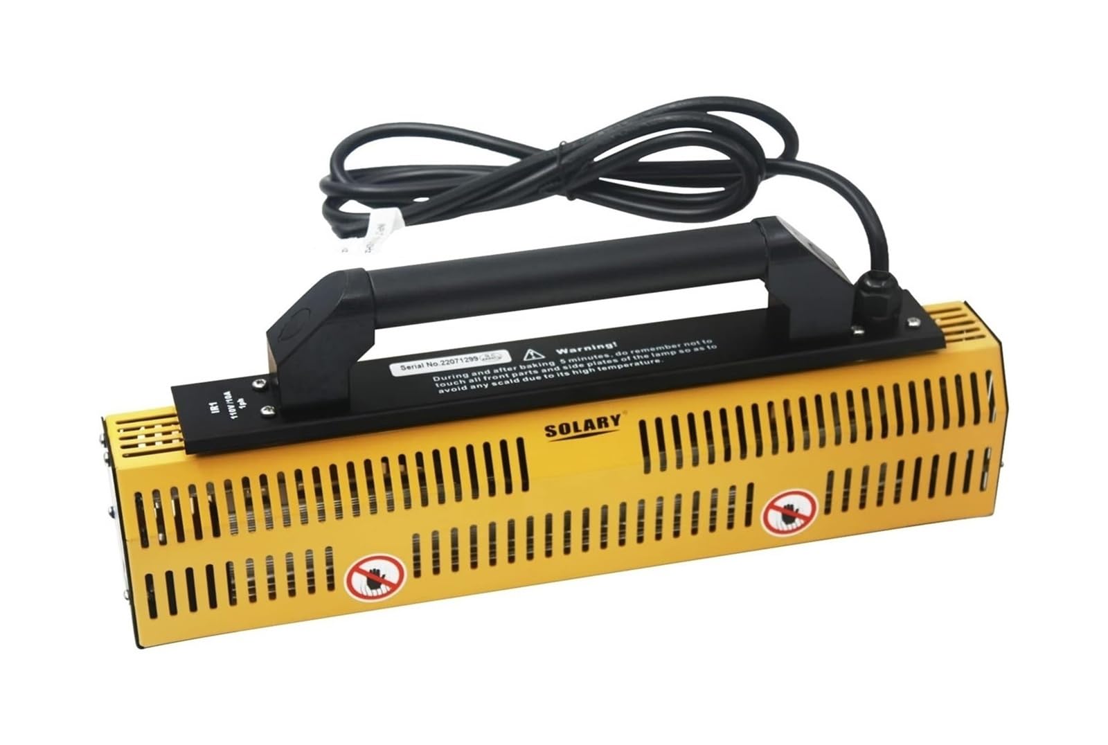lámpara de calor infrarroja, Lámpara de curado pintura infrarroja, lámpara secadora onda corta portátil 1000 W for reparación carrocerías automóviles