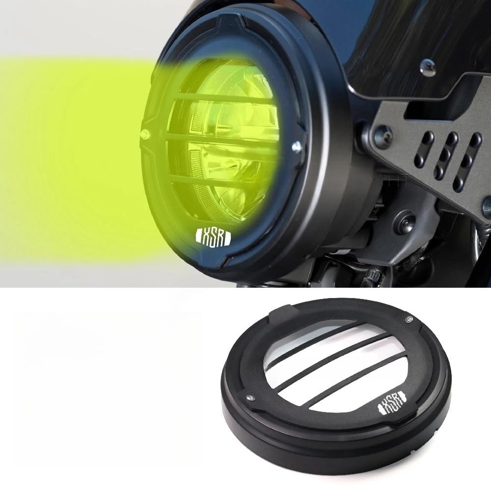 Schutzabdeckung Schutz Scheinwerfer Grille Schutz Für XSR 900 XSR900 2022 Motorrad Gugel Zubehör