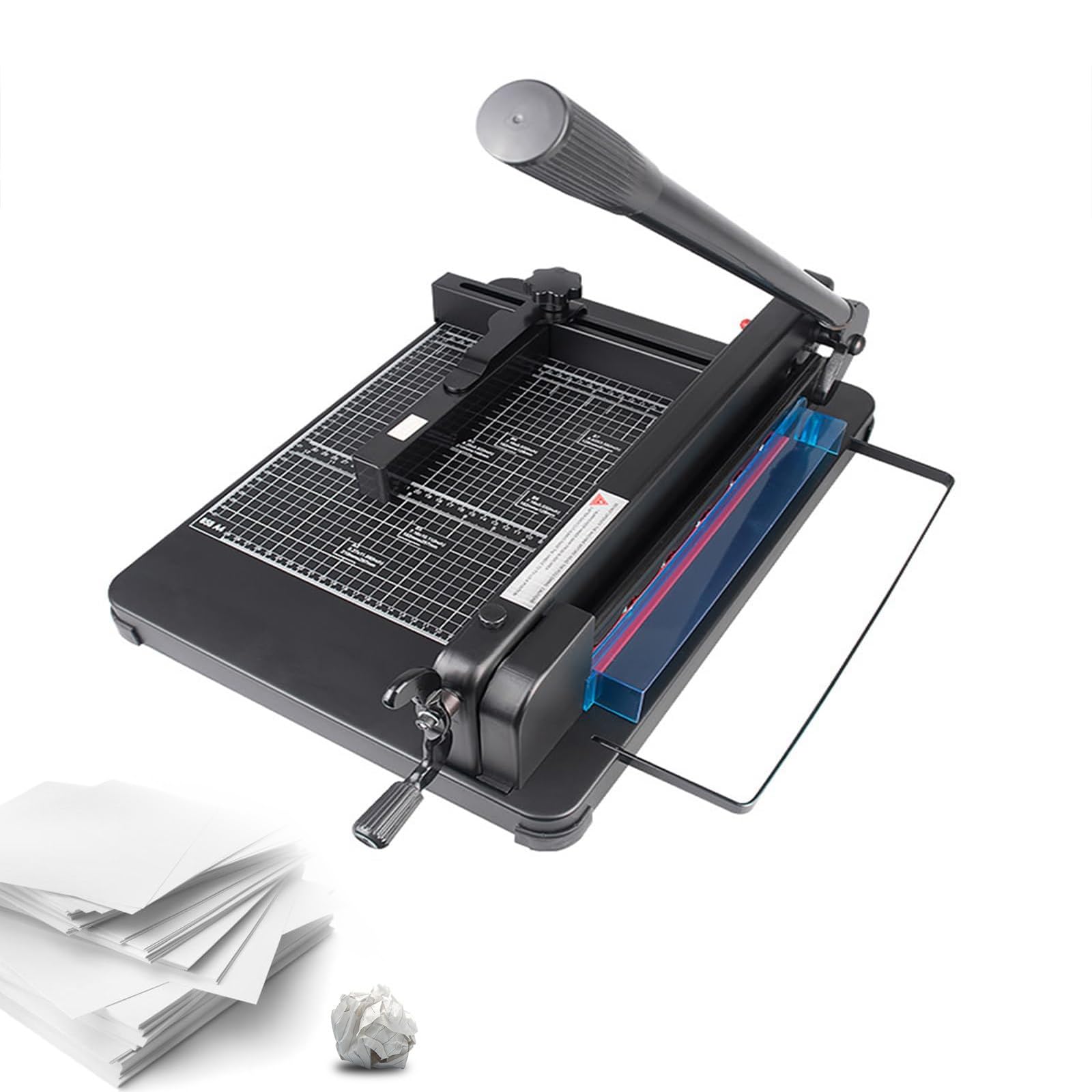 Taglierina manuale con lama a ghigliottina, tagliacarte da 30,5 cm, per ufficio e scuola
