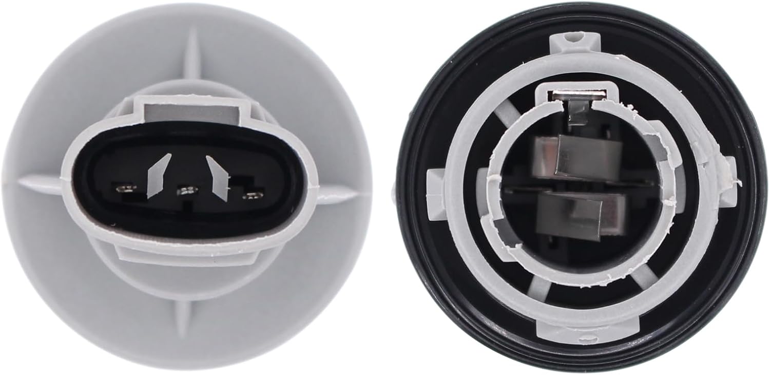 ApplianPar 2Pcs Front Driver and Passenger Side Turn Signal Light Socket with Connector Harness for Accord CRV Civic Crosstour Odyssey Pilot TSX RDX RL TL CL Integra