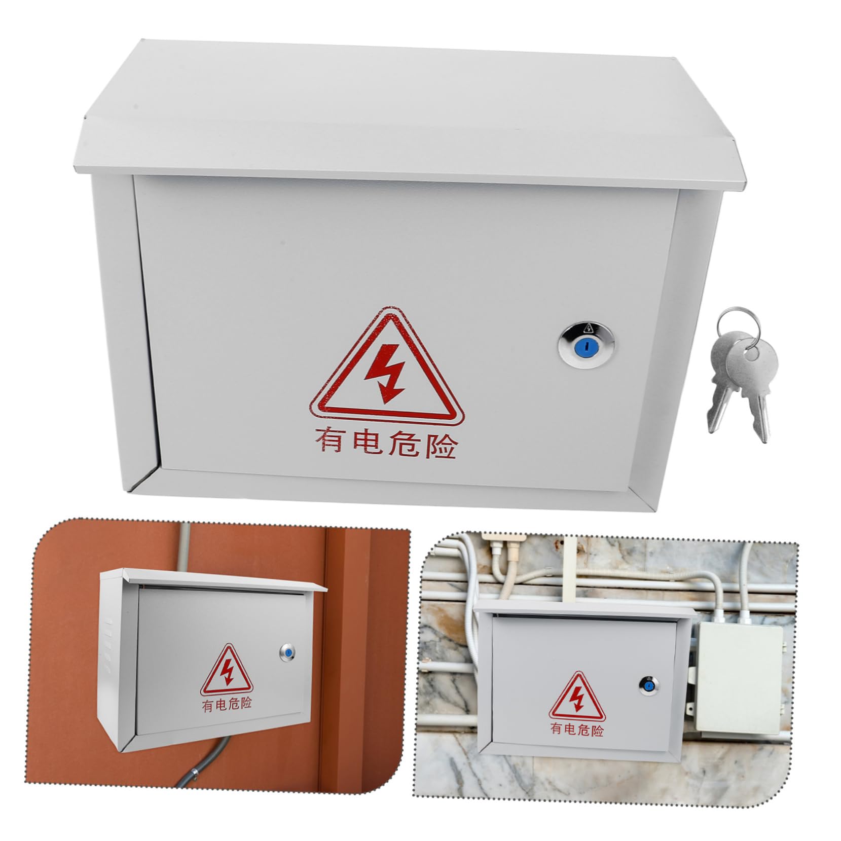 DOITOOL Caja De Interruptores Para Exteriores Caja Distribuidora Eléctrica Resistente