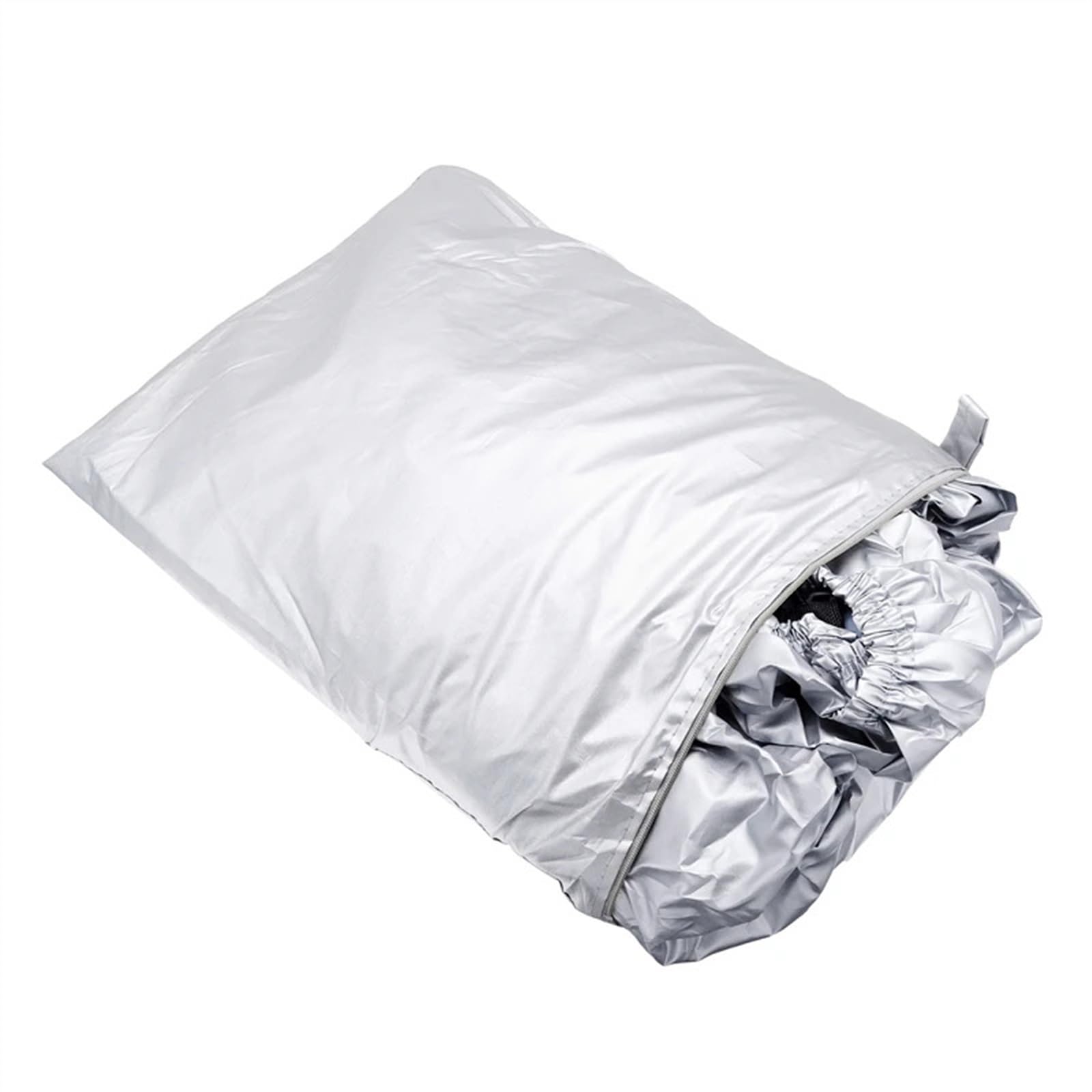 Telo copribarca Telo Copri Barca, Protezione Esterna per Yacht, Impermeabile, Tessuto Copri Barca Anti-sfondamento, antistrappo, Argento Riflettente, 11-22 Piedi Copertura per Barca(17-19FT)