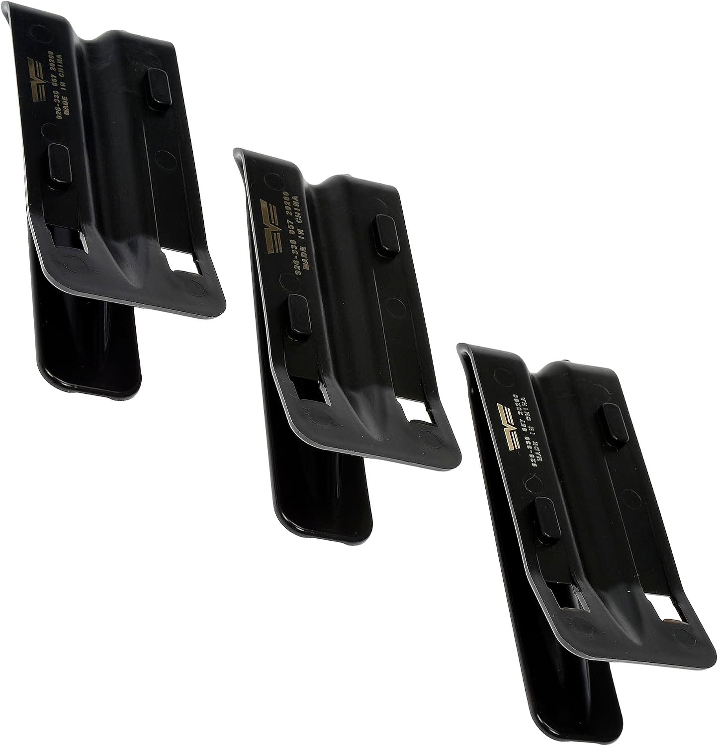 APDTY 161083 Rear Seat Anti Rattle Bracket Kit
