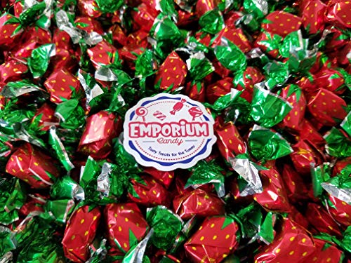 Strawberry Bon Bon Delights - 2 Lbs Of Individually Wrapped Assorted Fresh Sweet Bulk Candy #TOP3
