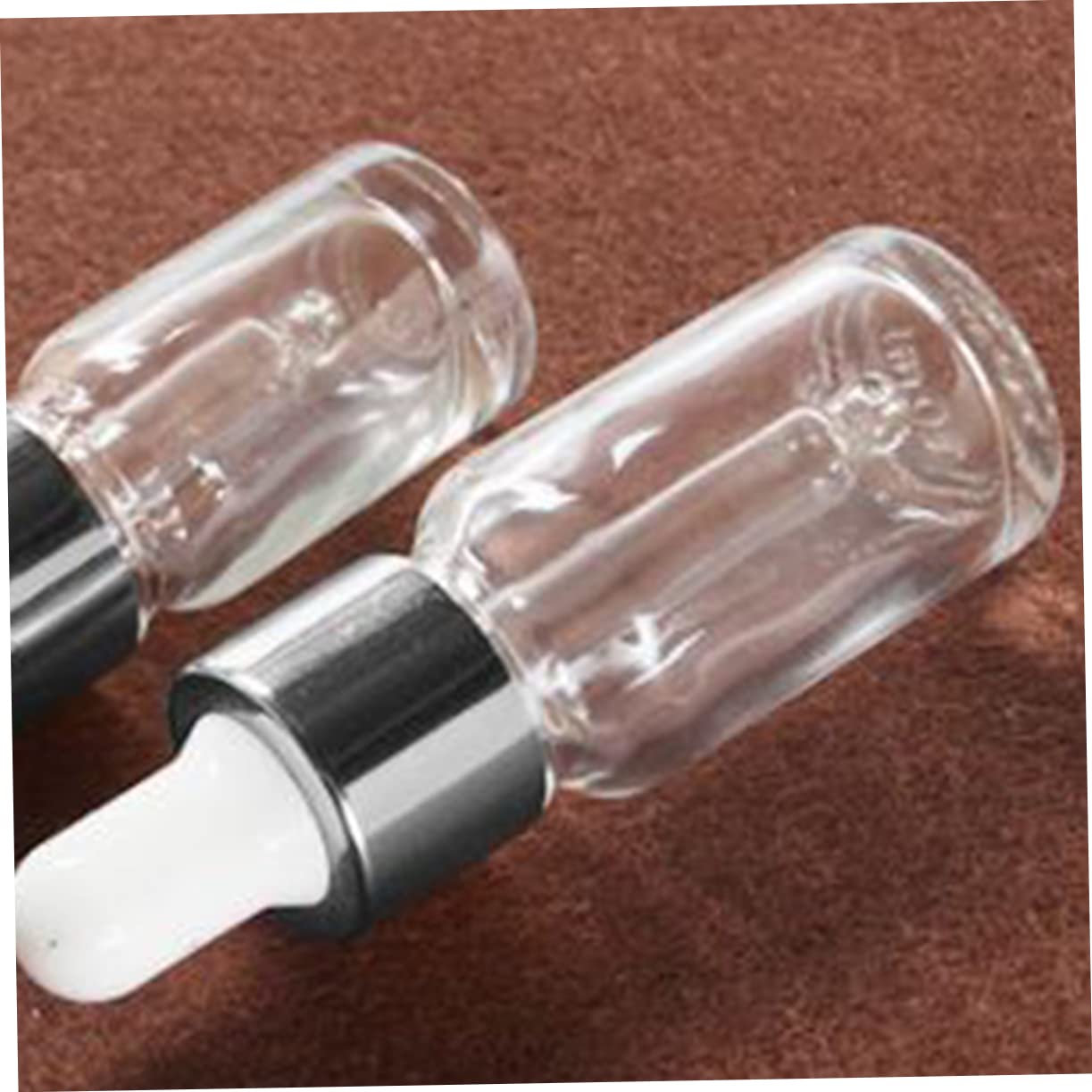10 Stück Tropfflaschen aus Glas 30ml Nachfüllbar Auslaufsicher Dicht Verschlossen für Ätherische Öle und Reisen
