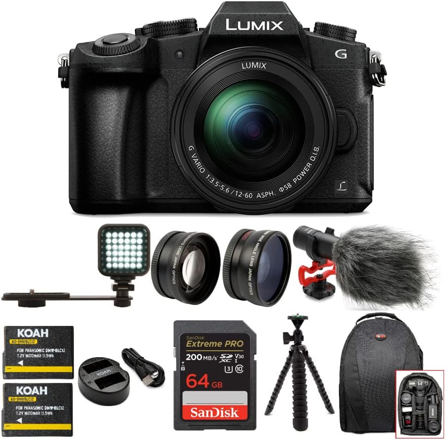 Panasonic LUMIX G85 Mirrorless Camera with 1260mm Lens