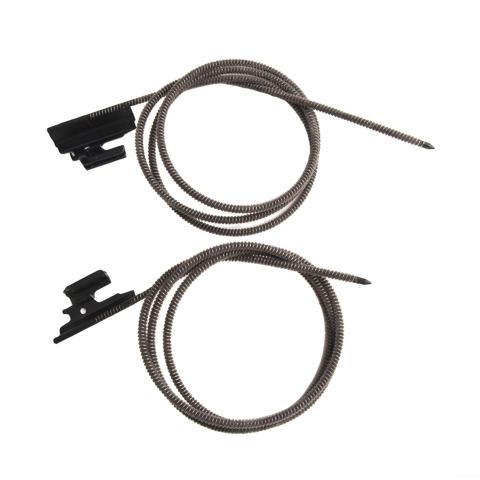 Câbles de toit ouvrant en verre pour F55 F56 F60 2017-2020, pièces de mécanisme de toit à ajustement direct, kit de rechange OEM 54107379616, câbles de guidage en plastique noir, 2 pièces