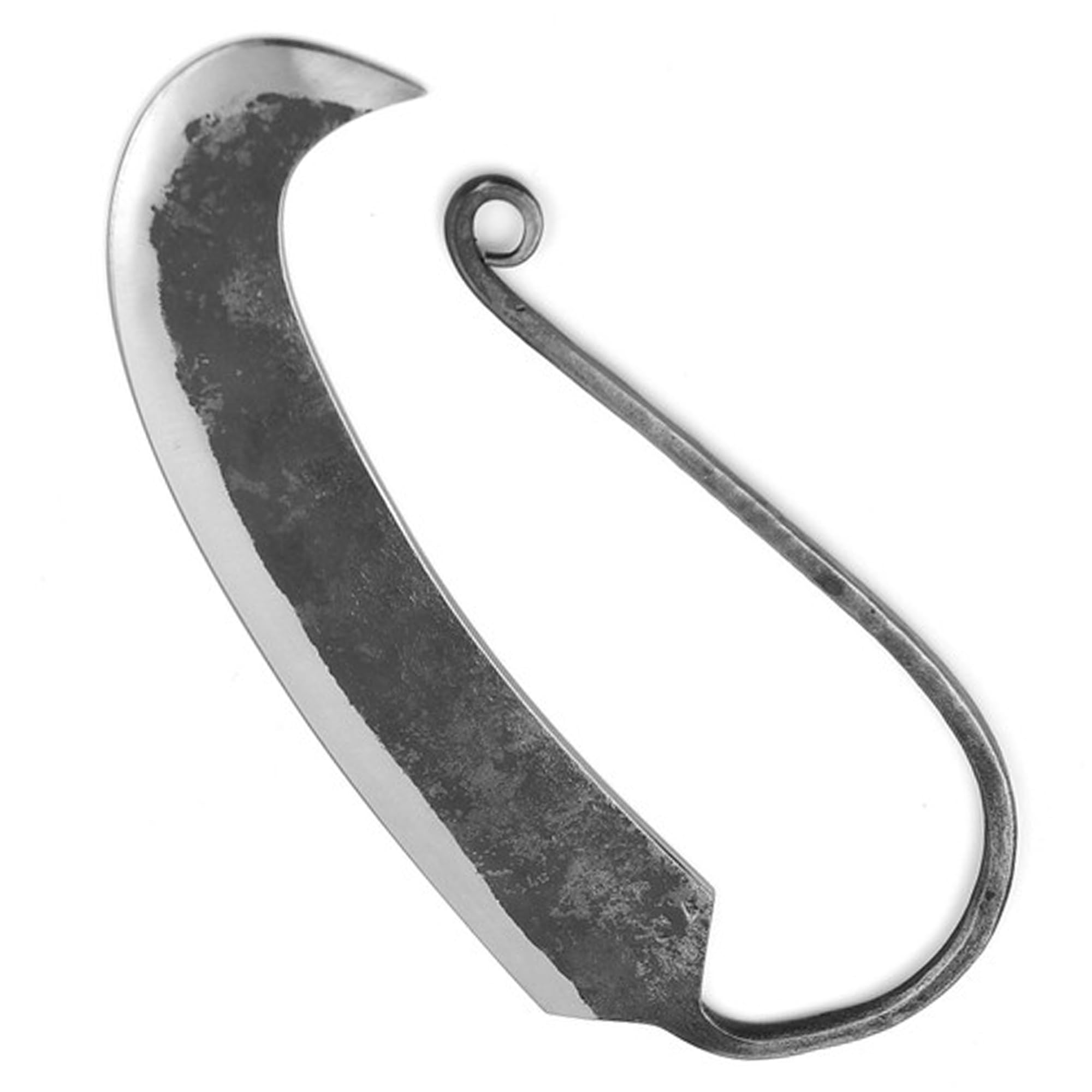 Armory Replicas™ Hand Forged High Carbon Steel Pizza and Cheese Knife with Long Blade and Antique Finish - Medieval Inspired Kitchenware