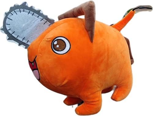 Miniatura 2 de Dr.STONE Chainsaw Man Plush - Lindo perro monstruo de motosierra de anime, para niños, adolescentes, niños y niñas (felpa de perro)