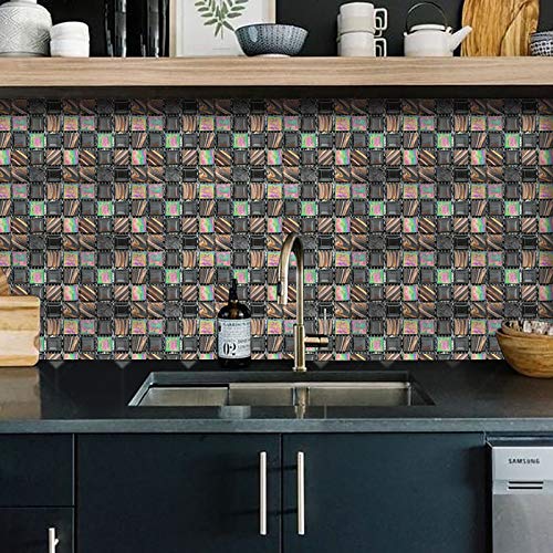 Tunkence 10 Pieces Subway Tiles Peel And Stick Backsplash Peel And Stick Backsplash Wall Tile Decorative 3D Self Adhesive Wall Tiles For Kitchen Backsplash And Bathroom #TOP4
