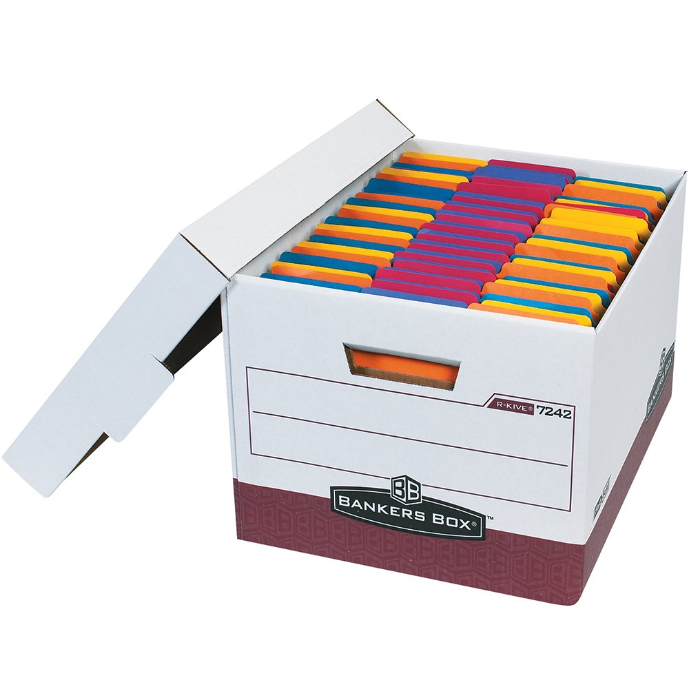 Bankers Box FSB180 RKive File Storage Boxes, 15" Length x